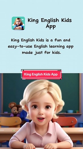 English Learning App for Kids | King English Kids