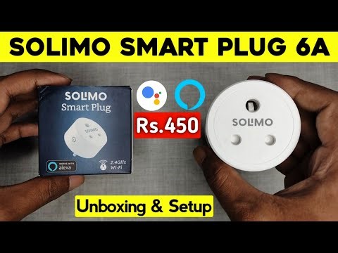 Solimo Smart Plug Unboxing and Setup | Alexa/Google Voice Control