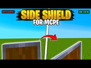 Side Shield Mod for MCPE 1.21+ 🛡️| New Side Shield Addon for MCPE!🔥