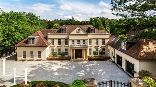 Step inside a £5M Surrey home with an indoor pool