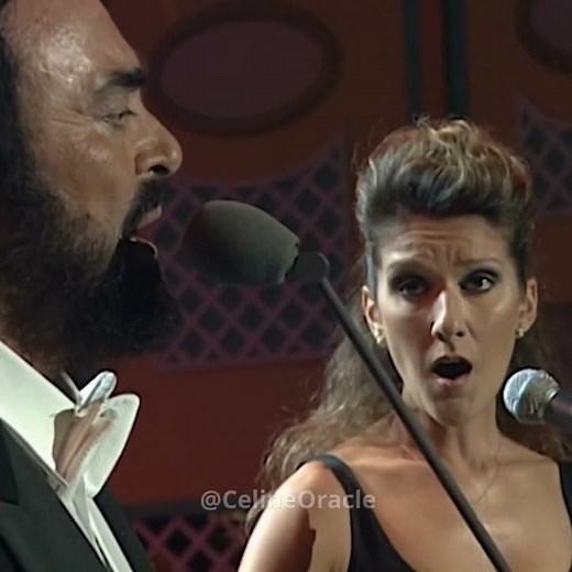 Celine Dion's Unforgettable Performance with Luciano Pavarotti