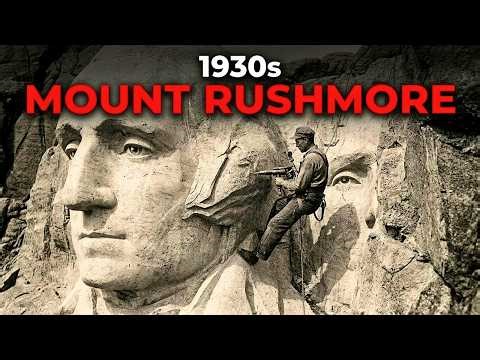 How Mount Rushmore Was Carved Into Solid Rock With 1930s Tools