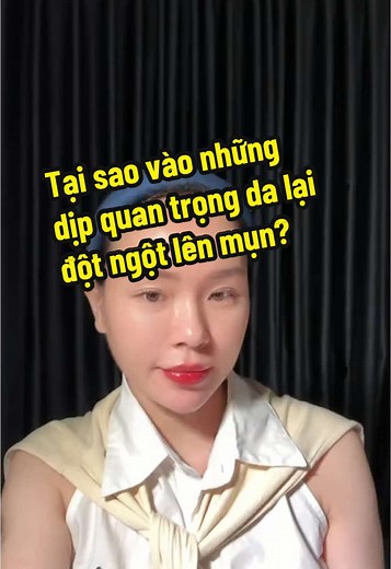 Tại sao mụn bị tái lại? Tại sao hể cứ tới dịp quan trọng là bị lên mụn còn ngày bình thường thì ko sao? Hãy xem hết video này Chúc các bạn mau hết mụn #trimun #olililaofficial #stress #skincare #tretinoin #treatment #kienthuc #trịmụn