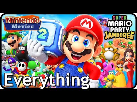 Super Mario Party Jamboree - Everything (All Characters, All Boards, All Mini-Games, Full Game)