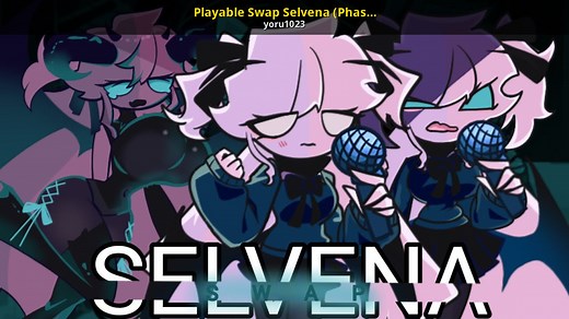 Playable Swap Selvena (Phase 1~3) Mod for Friday Night Funkin' | FNF Mods