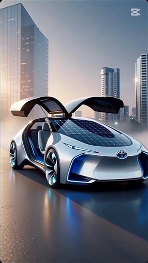 Toyota Solarion Future Solar Electric EV (Concept) – Drive the Sun #shorts