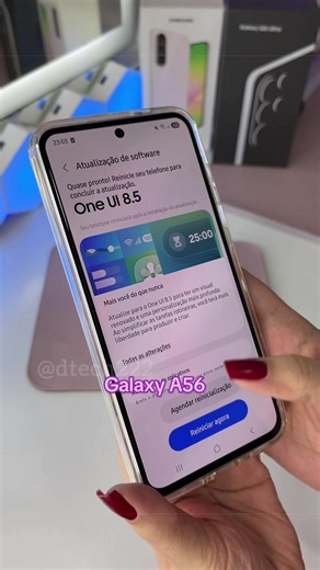 One UI 8.5 no Galaxy A56 ✨ #samsung #oneui8 #galaxya56 #a56 #samsunggalaxy