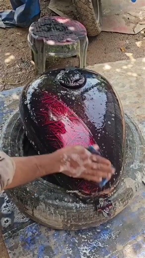 Bullet 350 Tank Restoration 😱||WhatsApp status ||#shorts #youtubeshorts #bullet