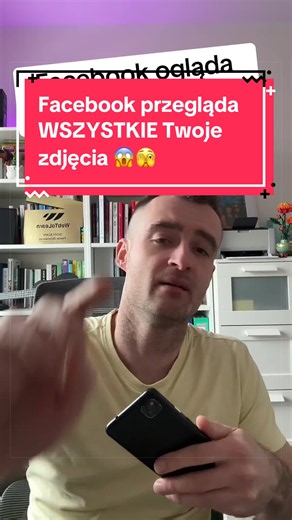 Facebook przegląda WSZYSTKIE Twoje zdjęcia 😱🫣 #meta #facebook #androidtricks