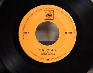 Enrique Guzmán - Tu Voz / Por Favor Un Tango