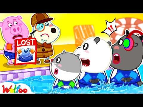 NEW| Detective Wolfoo 🕵️ Who Took Piggy's Swimsuit?! Fun Swimming Pool |Wolfoo Channel |Kids Cartoon