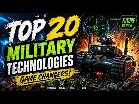 Top 20 Military Technologies That Are Changing Modern Warfare Forever 😳