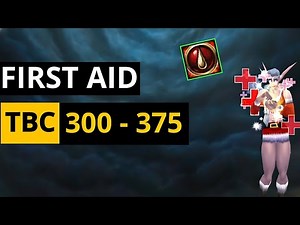 WoW TBC First Aid Guide 300-375 & Skill book Locations