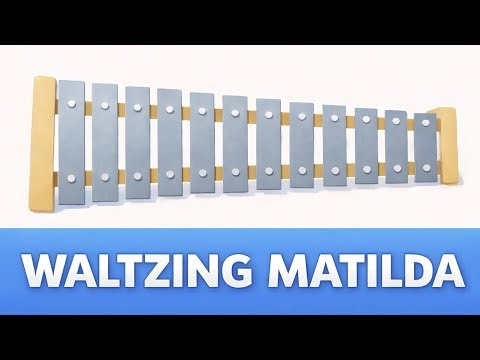 Waltzing Matilda - Easy Xylophone Tutorial