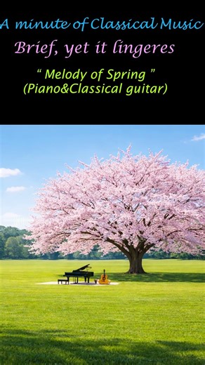 “Melody of Spring” ⎜ A minute of Classical Music ⎜ One minute Soul