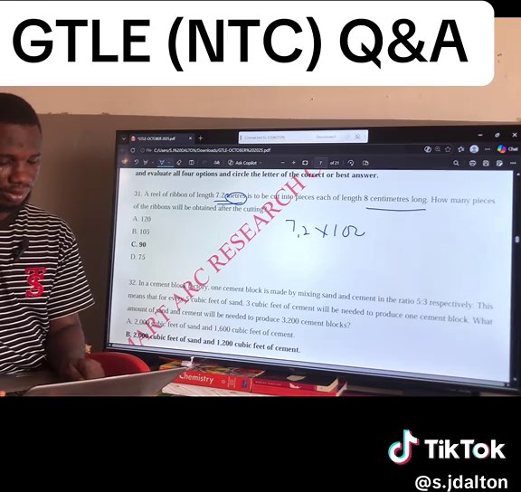 Ghana Teacher Licensure Examination Questions and Answers