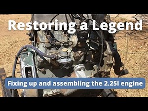 Land Rover 2.25l engine reassembly and renovation for the Series 1 107
