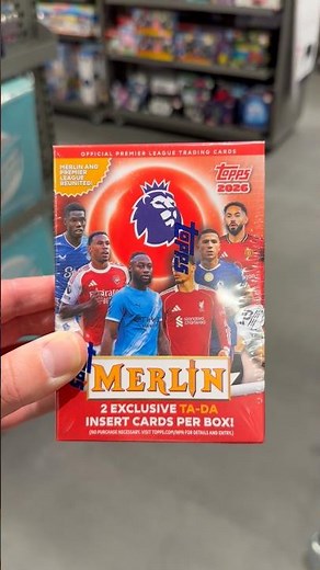 Opening THE NEW Topps Merlin EPL 25/26 value box! 🧙‍♂️🔥