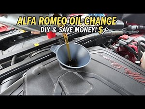 Alfa Romeo oil change… cost and how to
