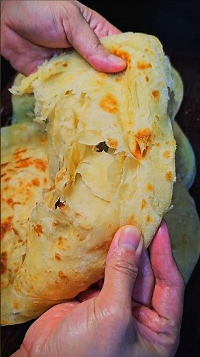 Layered Paratha | Soft Flaky Homemade Flatbread