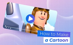 How to Make a Cartoon Animation with Customizable Templates?