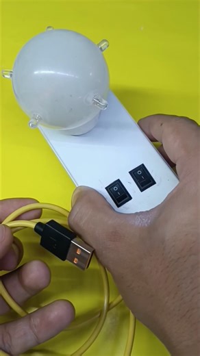 I Built a Dual-Mode USB Bedside Lamp!🌈✨ White Light OR RGB Mood Lighting!