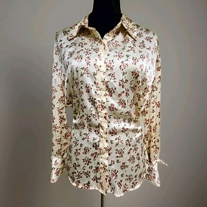Zara Floral Blouse-Size Medium