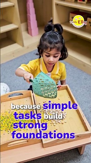 Montessori Activity | Little Elly Preschool