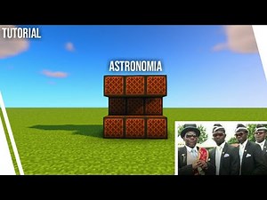 tutorial cara membuat musik ASTRONOMIA di minecraft menggunakan NOTE BLOCK
