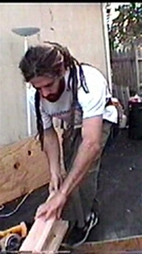Filming 1990s video Cliffwood NJ Backyard 3