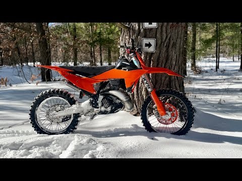 Michigan winter ripping Ambrose Lake ORV trail