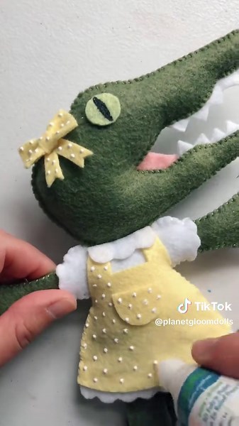 Handmade Felt Dolls: Unique Faux Taxidermy Creations