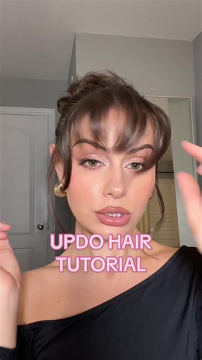 Updo Hair Tutorial with Bangs: Stylish Hairstyles for a Chic Look