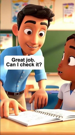 Learn English Conversation – Checking Homework | Spoken English for Beginners