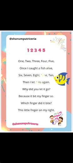 Educational Lessons with Shanum's 12345 Song