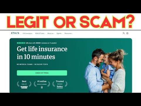 Is Ethos Life Insurance legit or Scam? ☂️ Ethos.com Reviews 🛡️