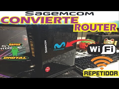 CONVIERTE ROUTER A REPETIDOR WIFI | SAGEMCOM F@ST 3686 | Access Point 🔴✅