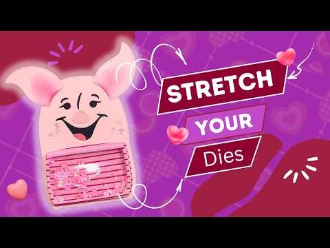 Stretch Your Dies! Create a Pig Shaker Card from Backpack Dies