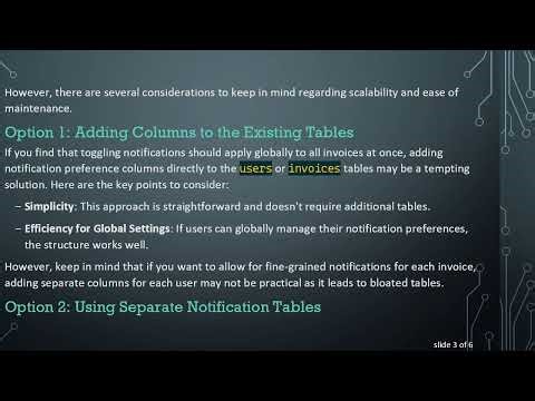 Implementing User Notifications in Laravel: Choosing the Right Database Structure