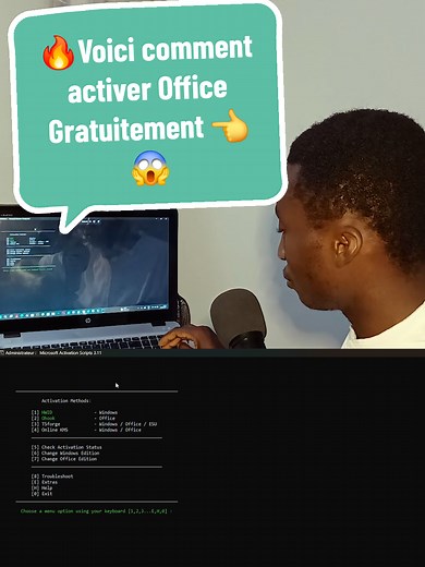 🔥Voici comment activer Office Gratuitement 👈😱 #activer #Document #informatique #formation #EXCEL