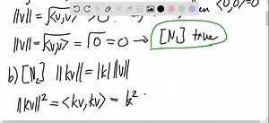 (a) Vector norms in our text are equivalent, that is, they are related by double inequalities; for instance, (a)   xx ≦x1 ≦n[x]∞ (b) .(1)/(n)|x||1 ≤|x|=≤|| x||1 Hence if for some x, One norm is large (or small), the other norm must also be large (or small). Thus in many investigations the particular choice of a norm is not essential. Prove (18). (b) The Cauchy-Schwarz inequality is |𝐱^⊤ 𝐲| ≤[𝐱]2𝐲2 It is very important. (Proof in Ref. IGR7) listod in App. 1.2 Use it to prove x2 ≤x2 ≤√(n)x2 .(
