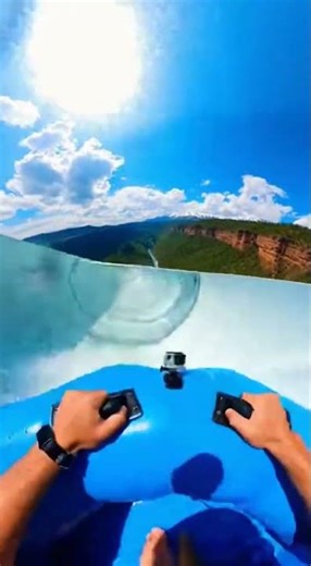 Ride the World's Most Extreme Water Slide in Thrilling First-Person POV!