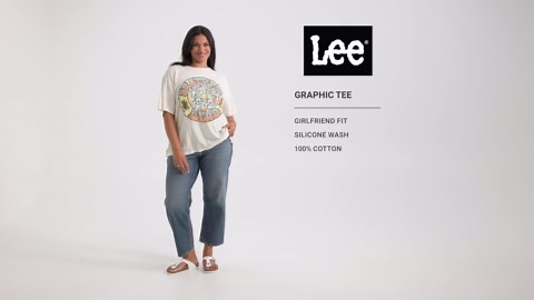 Lee® Women's Plus Short Sleeve Grateful Dead Graphic Band Tee
