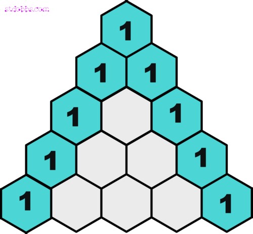 Pascal's triangle animation. | Teaching Resources