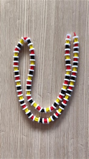 ikat pinggang dari manik manik | ikat pinggang dayak | aksesoris dayak #shorts #diy #aksesoris