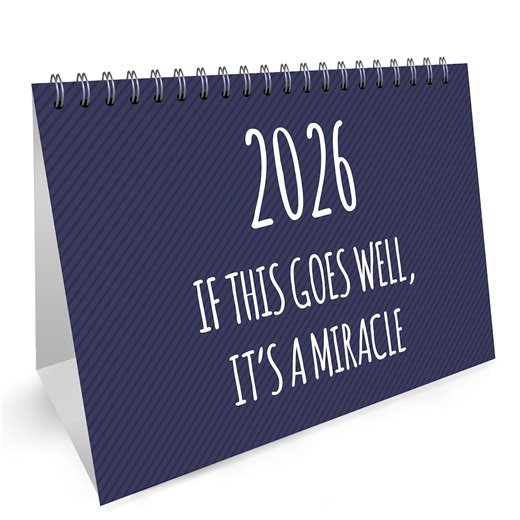 Funny 2026 Desktop Calendar With Sarcastic Quotes Novelty Flipbook Desk Planner Gifts for Colleagues Secret Santa Office Accessories - Etsy UK