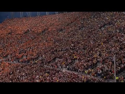 Virginia Tech’s Enter Sandman Entrance vs. West Virginia | 2022 College Football