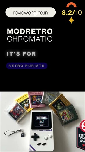 ModRetro Chromatic FPGA-based handheld console Gaming