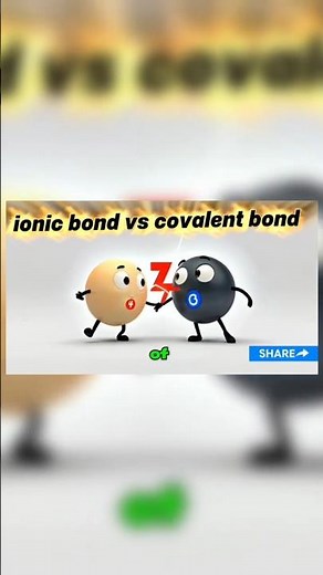 Ionic Bond vs Covalent Bond⚛️ | Chemistry Made Easy!