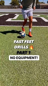 i Train Soccer on Instagram: "2 Drills to improve your foot speed &coordination  Stay Tuned for part 2 ➡️ Save and try on your next session ✅"